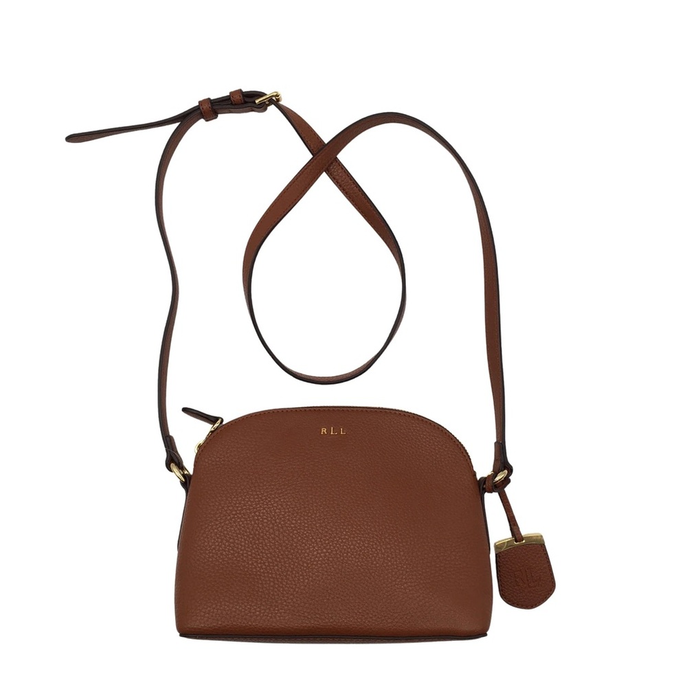 SOLD - Ralph Lauren brown leather crossbody Bag